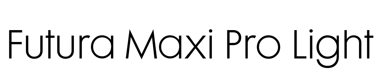 Futura Maxi Pro Light